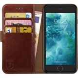 Rosso Element Apple iPhone 7 / 8 Hoesje Book Cover Bruin