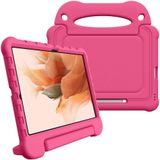 Samsung Galaxy Tab S7 FE / S7 Plus Kinder Tablethoes met Handvat Roze