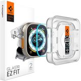 Spigen EZ Fit - Apple Watch Ultra/Ultra 2 Screen Protector Glas 2-Pack