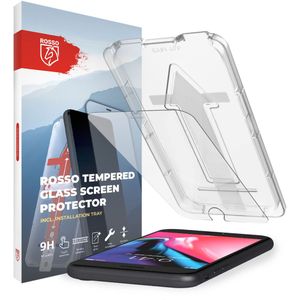 Rosso iPhone 6(S) / 7 / 8 Plus Tempered Glass met Installatietray