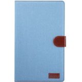 Samsung Galaxy Tab A 10.1 (2019) Jeans Portemonnee Hoesje Blauw