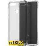 SoSkild Huawei P Smart Transparant Hoesje Absorb Impact Backcover