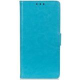 Samsung Galaxy A50 Book Case Hoesje Wallet Standaard Kunst Leer Blauw