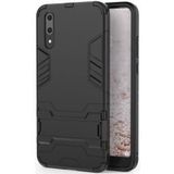 Huawei P20 Pro Hybride Hoesje met Kickstand Zwart