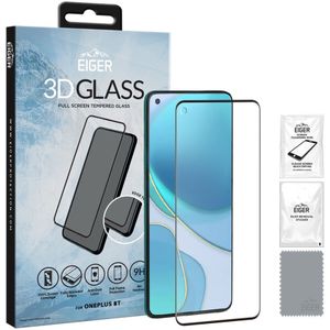 Eiger OnePlus 8T 3D Glass Full Screen Tempered Glass