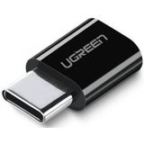 UGREEN USB-C naar Micro USB Adapter On The Go Converter Zwart