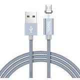Hoco Magnetic Series Micro-USB Kabel 1m Metal Gray