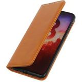 Nokia 1.3 Hoesje Portemonnee Wallet Case Lichtbruin