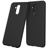 Huawei Mate 20 Lite Siliconen Hoesje Zwart