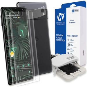 Whitestone Dome Glass Google Pixel 6 Pro Screen Protector (2-Pack)