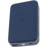 4smarts VoltHub Ultimate PD Draadloos Laden Powerbank 10.000 mAh Blauw