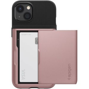 Spigen Slim Armor CS Apple iPhone 13 Hoesje Back Cover Roze Goud
