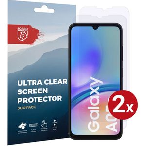 Rosso Samsung Galaxy A05s Screen Protector Ultra Clear Duo Pack