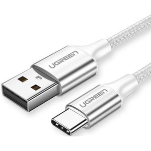 UGREEN USB-A naar USB-C Kabel 3A Fast Charge 3 Meter Wit