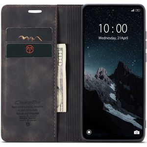 CaseMe 013 Xiaomi Redmi 12C Book Case met Pasjeshouder Zwart