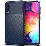 Samsung Galaxy A50 Hoesje TPU Thunder Design Blauw