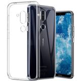 Nokia 8.1 Hoesje Dun TPU Transparant