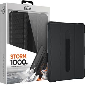 Eiger Storm 1000m iPad Pro 12.9 (2018/2020/2021) Hoes Book Case Zwart