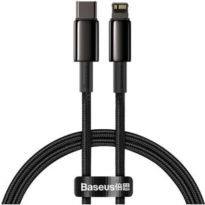 Baseus Tungsten Gold PD USB-C naar Lightning Kabel Fast Charge 20W 2M