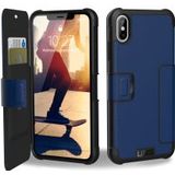 Urban Armor Gear UAG Metropolis Hoesje Apple iPhone XS Max Cobalt