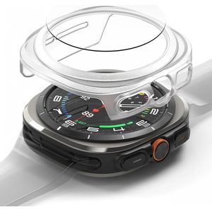 Ringke Slim Hoesje  Tempered Glass - Samsung Galaxy Watch Ultra - Matte Clear