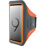 Mobiparts Comfort Fit Sport Armband Samsung Galaxy S9 Plus Oranje