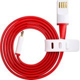 Orginele OnePlus Micro-USB kabel 1m Rood/Wit