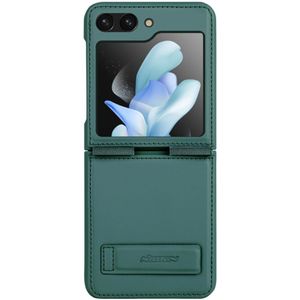 Nillkin Qin Samsung Galaxy Z Flip 5 Hoesje Back Cover Groen