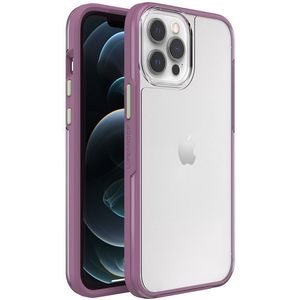 LifeProof See Apple iPhone 12 Pro Max Back Cover Transparant Paars