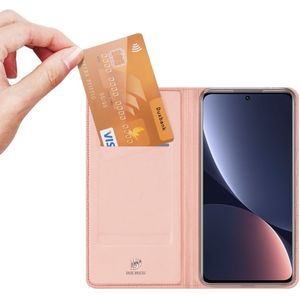 Dux Ducis Skin Pro Xiaomi 12 Pro Hoesje Wallet Book Case Roze