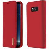 Dux Ducis Luxe Book Case Samsung Galaxy S8 Hoesje Echt Leer Rood