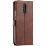 Huawei Mate 20 Lite Portemonnee Stand Bookcase Hoesje Coffee