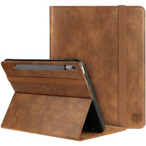 Rosso Element Lenovo Tab P12 Hoes Book Case Bruin