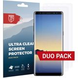 Rosso Samsung Galaxy Note 8 Ultra Clear Screen Protector Duo Pack