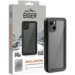 Eiger Avalanche Apple iPhone 13 Waterdicht Hoesje Zwart