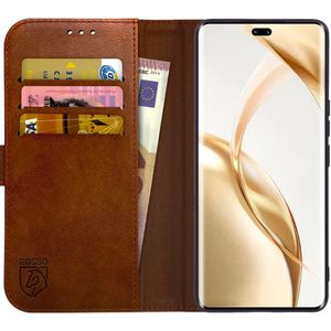 Rosso Element Honor 200 Hoesje Book Case Wallet Bruin