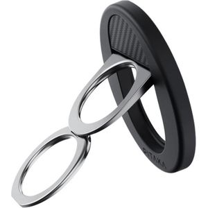 PITAKA MagEZ Grip 3 MagSafe Ring Houder Opvouwbare Standaard Zwart