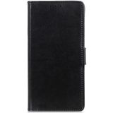 Samsung Galaxy A50 Book Case Hoesje Wallet Standaard Kunst Leer Zwart