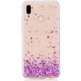 Huawei P20 Lite TPU Backcover met Hartjes Print