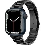 Spigen - Modern Fit Apple Watch Bandje - 1-9/SE 41MM/40MM/38MM - RVS - Zwart