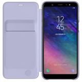 Samsung Galaxy A6 Plus Wallet Cover Lavender