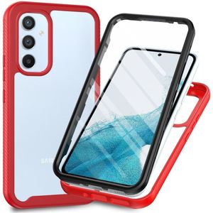 Samsung Galaxy A54 Hoesje Full Protect 360° Cover Hybride Rood