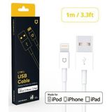 RhinoShield MFI iPhone Kabel 1 Meter Wit