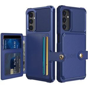 Samsung Galaxy A05s 3 in 1 Back Cover Portemonnee Hoesje Blauw