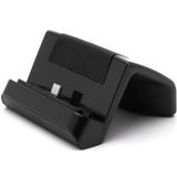 Universele Micro-USB Telefoon Houder met Oplader Zwart