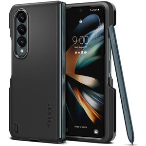 Spigen Thin Fit P Samsung Galaxy Z Fold 4 Hoesje Back Cover Zwart