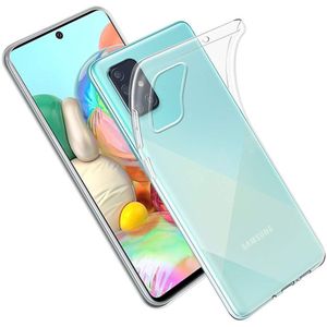 Samsung Galaxy A51 Hoesje Dun TPU Transparant