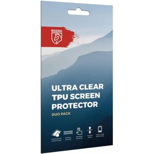 Rosso FairPhone 4 Screen Protector Case Friendly Folie Duo Pack