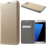 Samsung Galaxy S7 Edge Wallet Cover Goud