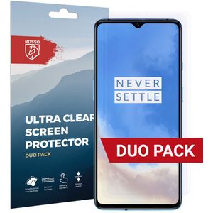Rosso OnePlus 7T Ultra Clear Screen Protector Duo Pack